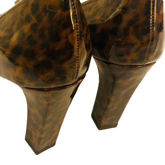 FRANCO SARTO Brown Glam Heels Size 9 - Picture 5 of 6